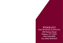 Woolley Excavating & Paving [stationary]